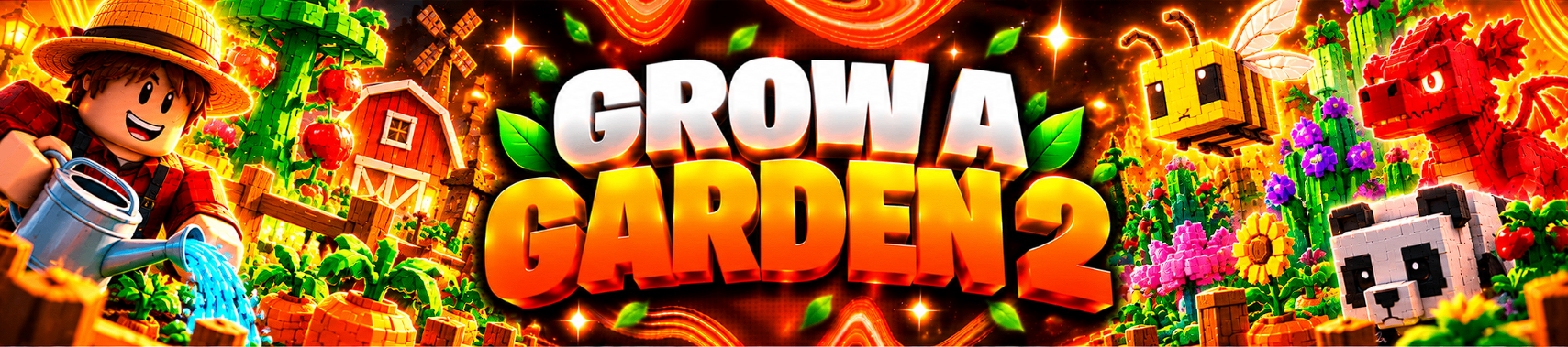 Banner de Grow a Garden 2