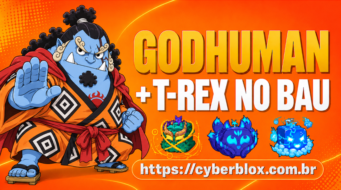LEVEL MAX (2800) + GOD HUMAN + T-REX NO BAU